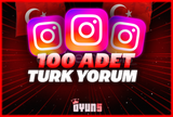⭐[Garantili] İnstagram 100 Adet Türk Yorum⭐