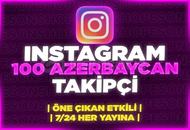 ⭐[GARANTİLİ] INSTAGRAM 100 AZERİ TAKİPÇİ⭐