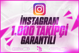 ⭐[GARANTİLİ] İNSTAGRAM 1000 GERÇEK TAKİPÇİ ⭐