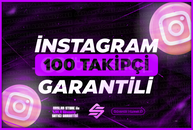 [⭐️GARANTİLİ]İnstagram 100 Gerçek Takipçi