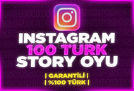 ⭐[%100 TÜRK] INSTAGRAM 100 STORY OYU 1/2 SEÇİM