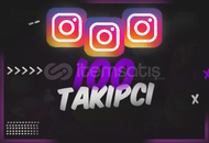 ⭐GARANTİLİ⭐İNSTAGRAM 100 TAKİPÇİ ⭐