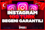 ⭐[Garantili] İnstagram 100 Türk Beğeni⭐
