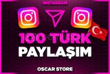 ✨️ [Garantili] Instagram 100 Türk Paylaşma ✨️