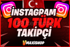 ⭐[OTO] Instagram 100 Türk Takipçi