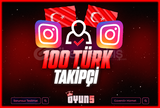 ⭐[Garantili] İnstagram 100 Türk Takipçi⭐