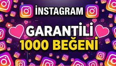(GARANTİLİ) INSTAGRAM 1000 BEĞENİ 