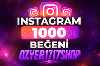 ⭐[GARANTİLİ] İnstagram 1000 Beğeni +3k İzlenme⭐