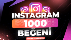 ✨GARANTİLİ İNSTAGRAM 1000 BEĞENİ✨