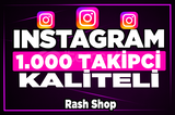 ⭐[GARANTİLİ] INSTAGRAM 1.000 GERÇEK TAKİPÇİ⭐
