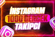 ⭐GARANTİLİ INSTAGRAM 1.000 GERÇEK TAKİPÇİ ⭐