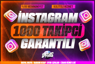 ⭐GARANTİLİ INSTAGRAM 1.000 GERÇEK TAKİPÇİ ⭐
