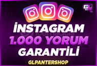 ⭐[GARANTİLİ] İNSTAGRAM 1000 GERÇEK YORUM ⭐
