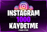 ⭐[GARANTİLİ] İnstagram 1000 Kaydetme