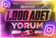 ⭐[GARANTİLİ] Instagram 1000 Özel Yorum