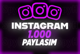 ⭐[GARANTİLİ] INSTAGRAM 1000 PAYLAŞIM