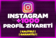 ⭐[GARANTİLİ] INSTAGRAM 1000 PROFİL ZİYARETİ⭐