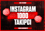 ⭐[GARANTİLİ] İNSTAGRAM 1000 TAKİPÇİ ⭐