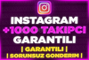 ⭐[GARANTİLİ] INSTAGRAM 1000 TAKİPÇİ⭐