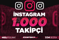 ❤️İnstagram 1.000 Gerçek Takipçi❤️