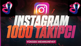 ⭐GARANTİLİ⭐ INSTAGRAM 1000 TAKİPÇİ