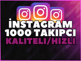 ⭐GARANTİLİ | İNSTAGRAM 1000 TAKİPÇİ | KALİTELİ⭐