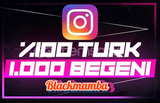 [GARANTİLİ] İNSTAGRAM 1.000 TÜRK BEĞENİ⚡️