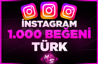 ⭐ GARANTİLİ ⭐ İNSTAGRAM 1.000 TÜRK BEĞENİ ⭐