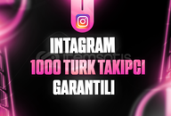 ⭐GARANTİLİ İNSTAGRAM 1000 TÜRK TAKİPÇİ⭐