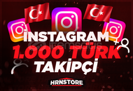 ⚡ GARANTİLİ | İNSTAGRAM 1000 TÜRK TAKİPÇİ