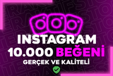 ⭐(Garantili) Instagram 10000 Beğeni⭐