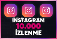 ⚡[GARANTİLİ] INSTAGRAM 10.000 İZLENME⚡