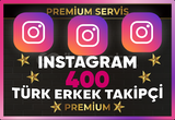 ⚡[ PREMİUM ] İNSTAGRAM TÜRK ERKEK 400 TAKİPÇİ⚡