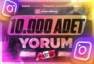 ⭐[GARANTİLİ] Instagram 10.000 Özel Yorum