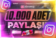 ⭐[GARANTİLİ] Instagram 10.000 Paylaşım