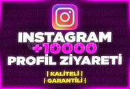 ⭐[GARANTİLİ] INSTAGRAM 10000 PROFİL ZİYARETİ⭐