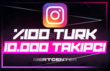 ⭐[GARANTİLİ] İNSTAGRAM 10.000 TÜRK TAKİPÇİ⭐