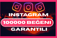 ⭐[GARANTİLİ] İNSTAGRAM 100000 BEĞENİ⭐