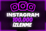⭐[GARANTİLİ] INSTAGRAM 100.000 GERÇEK İZLENME⭐