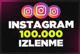 ⭐GARANTİLİ⭐INSTAGRAM 100000 İZLENME⭐