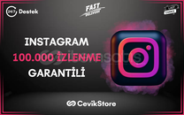 ⭐️[GARANTİLİ] INSTAGRAM 100.000 İZLENME⭐️