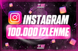 ⭐GARANTİLİ⭐ İnstagram 100.000 İZLENME