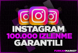 ⭐GARANTİLİ⭐ INSTAGRAM 100000 İZLENME |KALİTELİ|