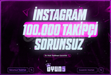 ⭐[Garantili] İnstagram 100.000 Takipçi⭐