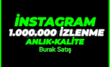 ⭐GARANTİLİ⭐İNSTAGRAM 1000000 İZLENME