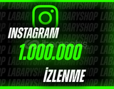 ⭐GARANTİLİ⭐İNSTAGRAM 1000000 İZLENME