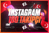 ⭐GARANTİLİ INSTAGRAM 100TÜRK TAKİPÇİ ⭐