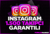 ⭐GARANTİLİ⭐İNSTAGRAM 1500 TAKİPÇİ ⭐