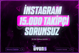 ⭐[Garantili] İnstagram 15.000 Takipçi⭐