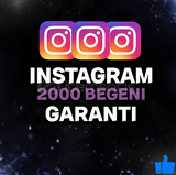 ✨ GARANTİLİ ✨ INSTAGRAM 2000 BEĞENİ 